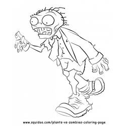 Coloring page: Zombie (Characters) #85620 - Printable coloring pages