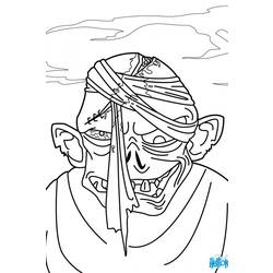 Coloring page: Zombie (Characters) #85745 - Free Printable Coloring Pages