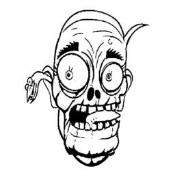Coloring page: Zombie (Characters) #85790 - Free Printable Coloring Pages