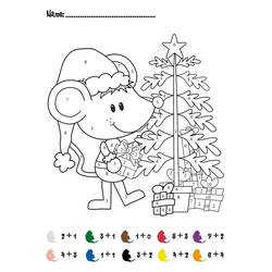 Coloring pages: Christmas Magic Coloring - Free Printable Coloring Pages