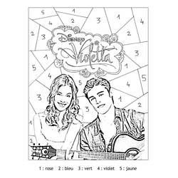 Magic Coloring (Color by Number) coloring page #126165 to print and color