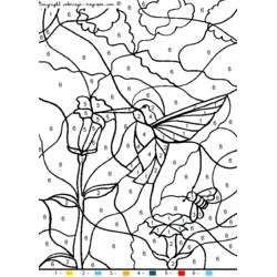 Magic Coloring (Color by Number) coloring page #126287 to print and color