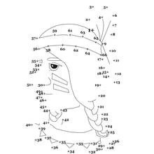Coloring page: Point to point coloring (Color by Number) #125828 - Free Printable Coloring Pages