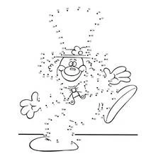 Coloring page: Point to point coloring (Color by Number) #125839 - Free Printable Coloring Pages