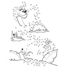 Coloring page: Point to point coloring (Color by Number) #125840 - Free Printable Coloring Pages