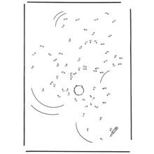 Coloring page: Point to point coloring (Color by Number) #125848 - Free Printable Coloring Pages