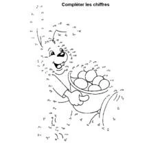 Coloring page: Point to point coloring (Color by Number) #125881 - Free Printable Coloring Pages