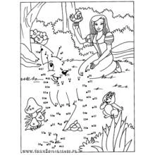 Coloring page: Point to point coloring (Color by Number) #125898 - Free Printable Coloring Pages