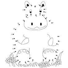 Coloring page: Point to point coloring (Color by Number) #125911 - Free Printable Coloring Pages