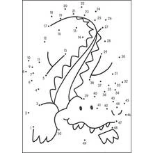 Coloring page: Point to point coloring (Color by Number) #125917 - Free Printable Coloring Pages