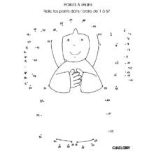 Coloring page: Point to point coloring (Color by Number) #125940 - Free Printable Coloring Pages