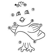 Coloring page: Point to point coloring (Color by Number) #125963 - Free Printable Coloring Pages