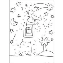 Coloring page: Point to point coloring (Color by Number) #125970 - Free Printable Coloring Pages