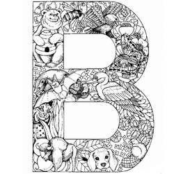 Coloring page: Alphabet (Educational) #124610 - Free Printable Coloring Pages