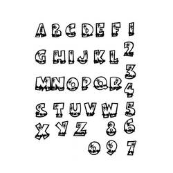 Coloring page: Alphabet (Educational) #124666 - Free Printable Coloring Pages