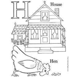 Coloring page: Alphabet (Educational) #124706 - Free Printable Coloring Pages