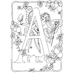 Coloring page: Alphabet (Educational) #124721 - Free Printable Coloring Pages