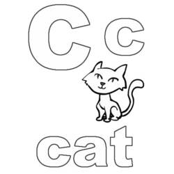 Coloring page: Alphabet (Educational) #124743 - Free Printable Coloring Pages