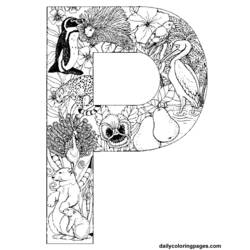 Coloring page: Alphabet (Educational) #124744 - Free Printable Coloring Pages
