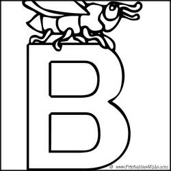 Coloring page: Alphabet (Educational) #124759 - Free Printable Coloring Pages