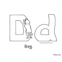 Coloring page: Alphabet (Educational) #124804 - Free Printable Coloring Pages