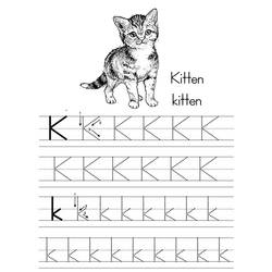 Coloring page: Alphabet (Educational) #124823 - Free Printable Coloring Pages