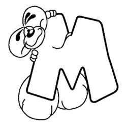 Coloring page: Alphabet (Educational) #124864 - Free Printable Coloring Pages