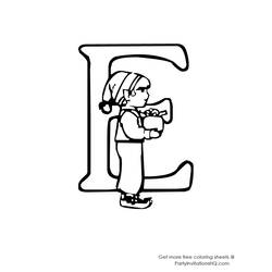 Coloring page: Alphabet (Educational) #124873 - Free Printable Coloring Pages