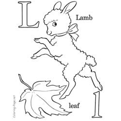 Coloring page: Alphabet (Educational) #124880 - Free Printable Coloring Pages