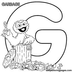 Coloring page: Alphabet (Educational) #124881 - Free Printable Coloring Pages