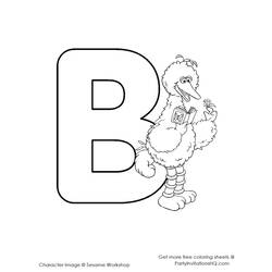 Coloring page: Alphabet (Educational) #124939 - Free Printable Coloring Pages