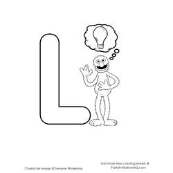 Coloring page: Alphabet (Educational) #124955 - Free Printable Coloring Pages