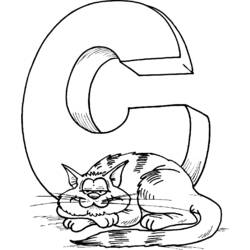 Coloring page: Alphabet (Educational) #124968 - Free Printable Coloring Pages