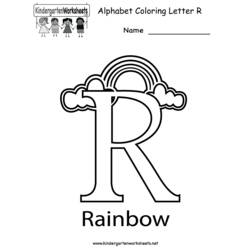 Coloring page: Alphabet (Educational) #124971 - Free Printable Coloring Pages