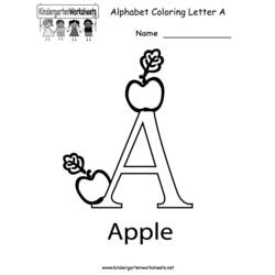 Coloring page: Alphabet (Educational) #124977 - Free Printable Coloring Pages