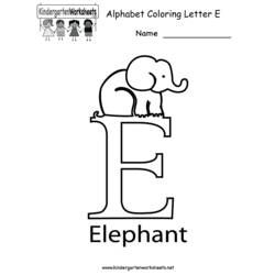 Coloring page: Alphabet (Educational) #125031 - Free Printable Coloring Pages