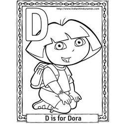 Coloring page: Alphabet (Educational) #125034 - Free Printable Coloring Pages