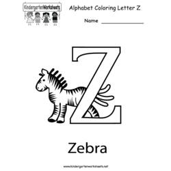 Coloring page: Alphabet (Educational) #125043 - Free Printable Coloring Pages