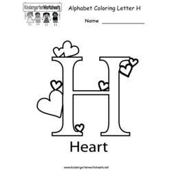 Coloring page: Alphabet (Educational) #125054 - Free Printable Coloring Pages