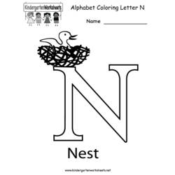 Coloring page: Alphabet (Educational) #125070 - Free Printable Coloring Pages