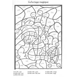 Coloring page: Coloring by numbers (Educational) #125742 - Printable coloring pages