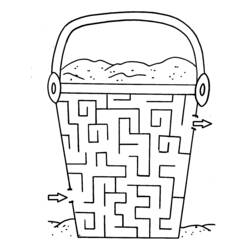 Coloring page: Labyrinths (Educational) #126423 - Printable coloring pages