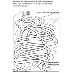 Coloring page: Labyrinths (Educational) #126424 - Free Printable Coloring Pages