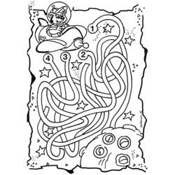 Coloring page: Labyrinths (Educational) #126432 - Printable coloring pages