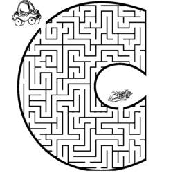 Coloring page: Labyrinths (Educational) #126441 - Free Printable Coloring Pages