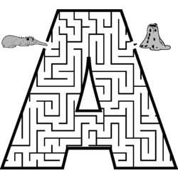 Coloring page: Labyrinths (Educational) #126449 - Free Printable Coloring Pages