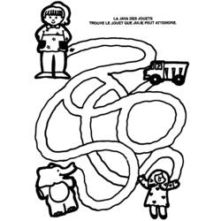 Coloring page: Labyrinths (Educational) #126451 - Free Printable Coloring Pages