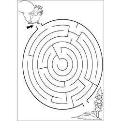 Coloring page: Labyrinths (Educational) #126455 - Free Printable Coloring Pages