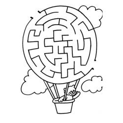 Coloring page: Labyrinths (Educational) #126466 - Free Printable Coloring Pages