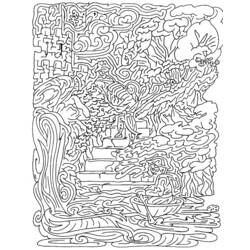 Coloring page: Labyrinths (Educational) #126467 - Free Printable Coloring Pages